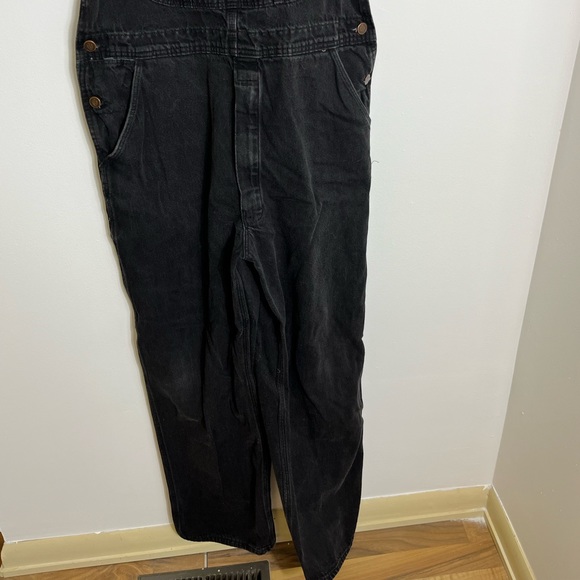 Vintage 90s Dickies Overalls Made in USA Sz 36x32 - Picture 4 of 12